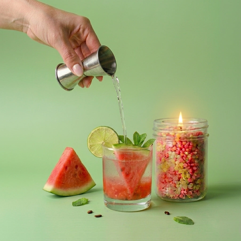 Summer Mocktail-Inspired Candles