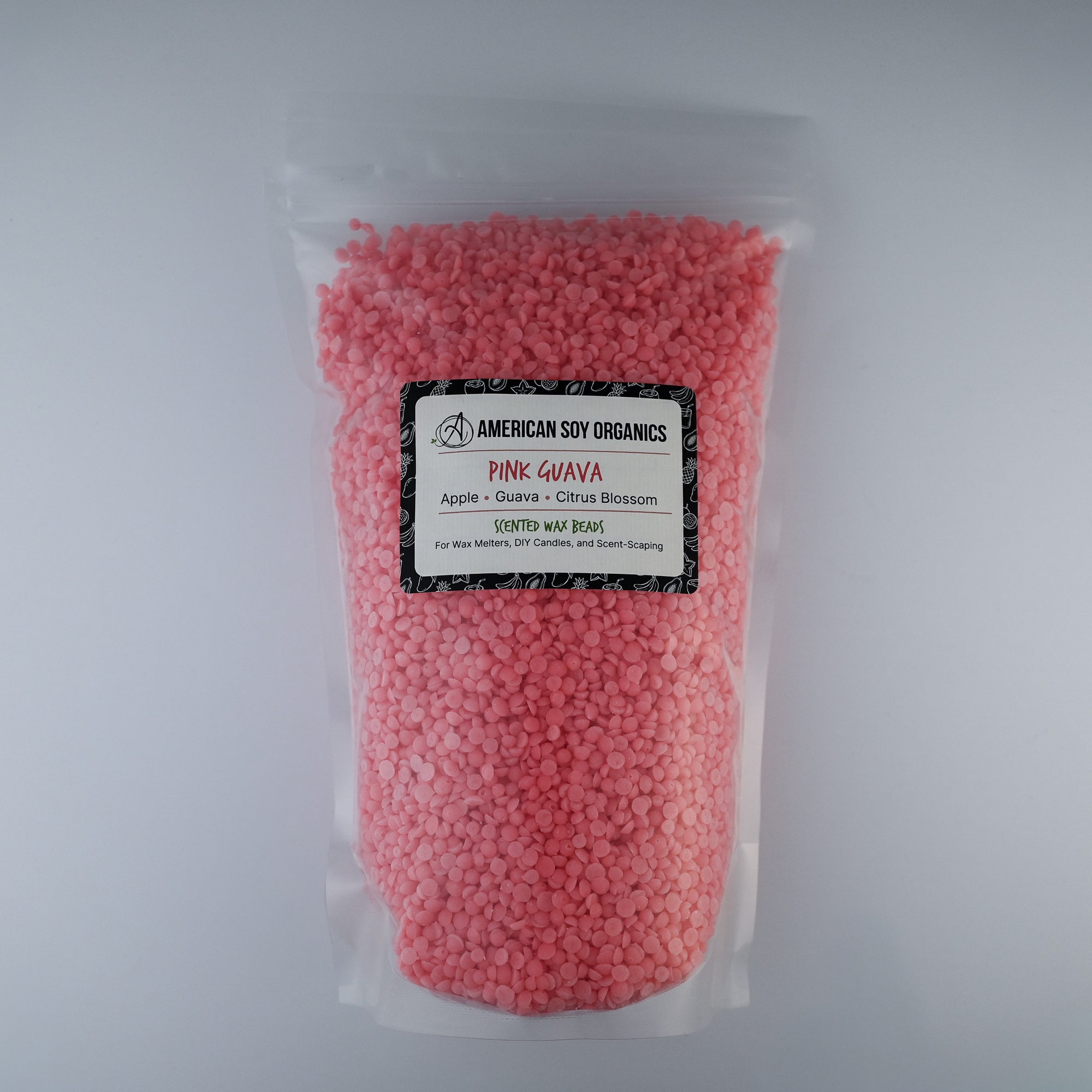 Pink Guava Scented Soy Beads