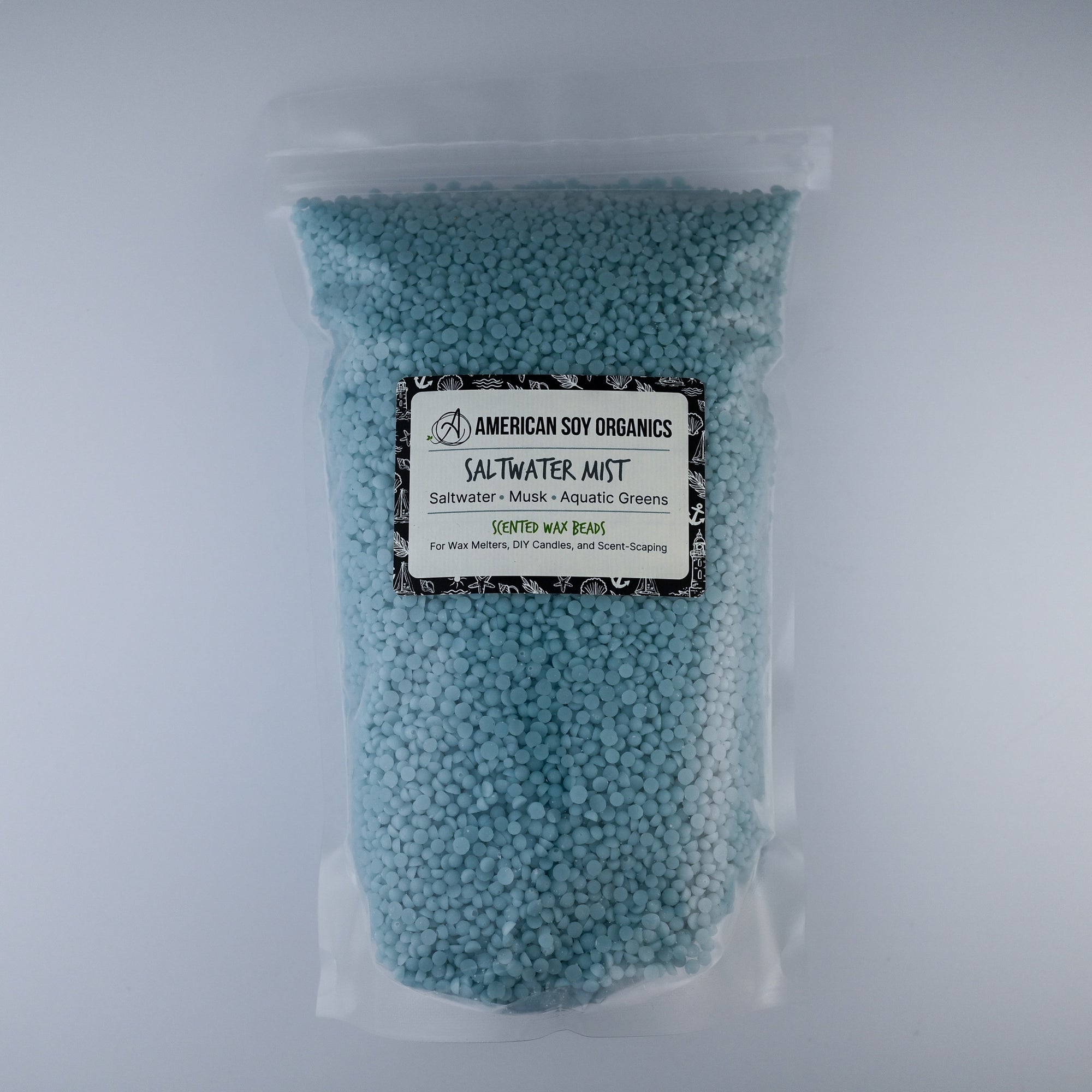 Saltwater Mist Scented Soy Beads