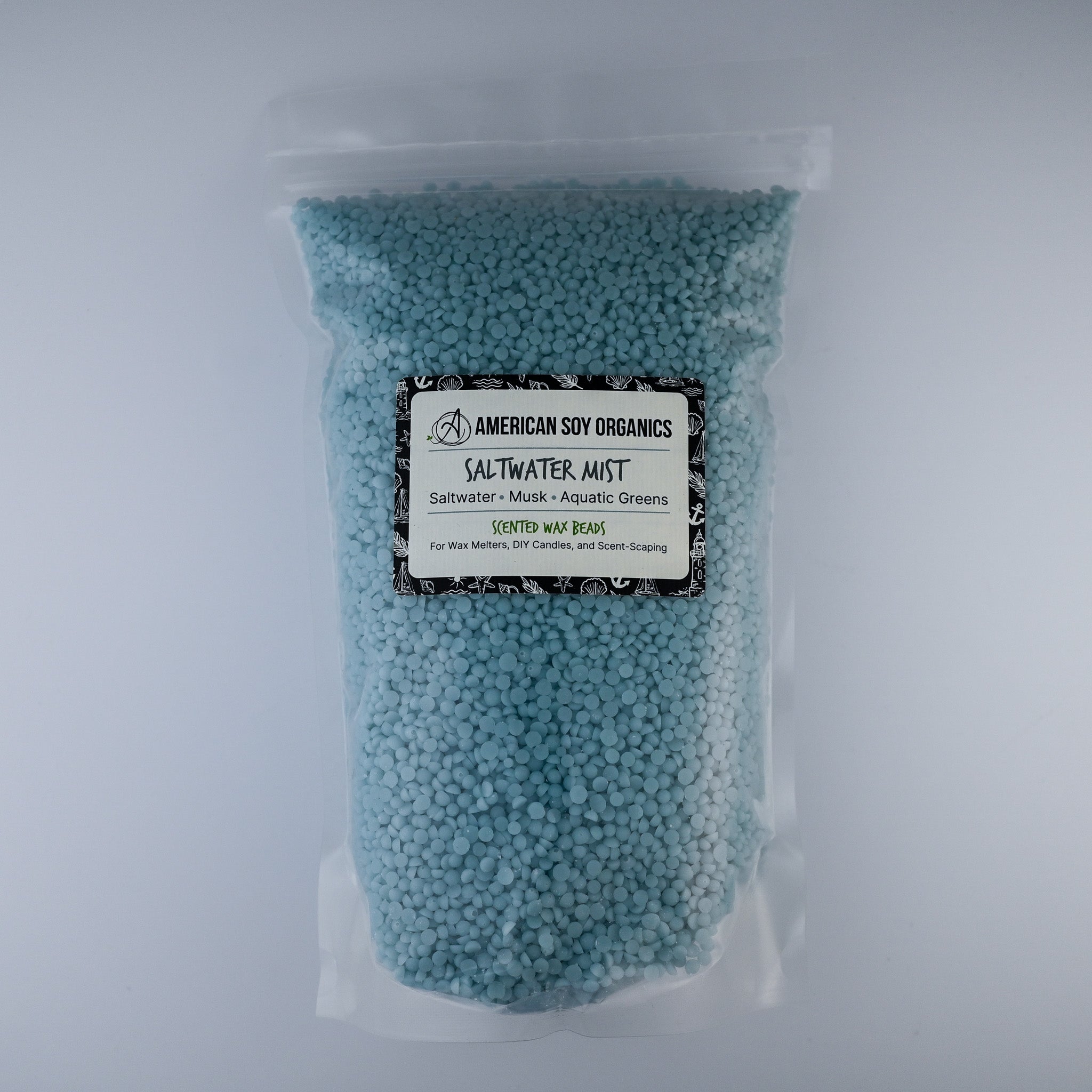 Saltwater Mist Scented Soy Beads