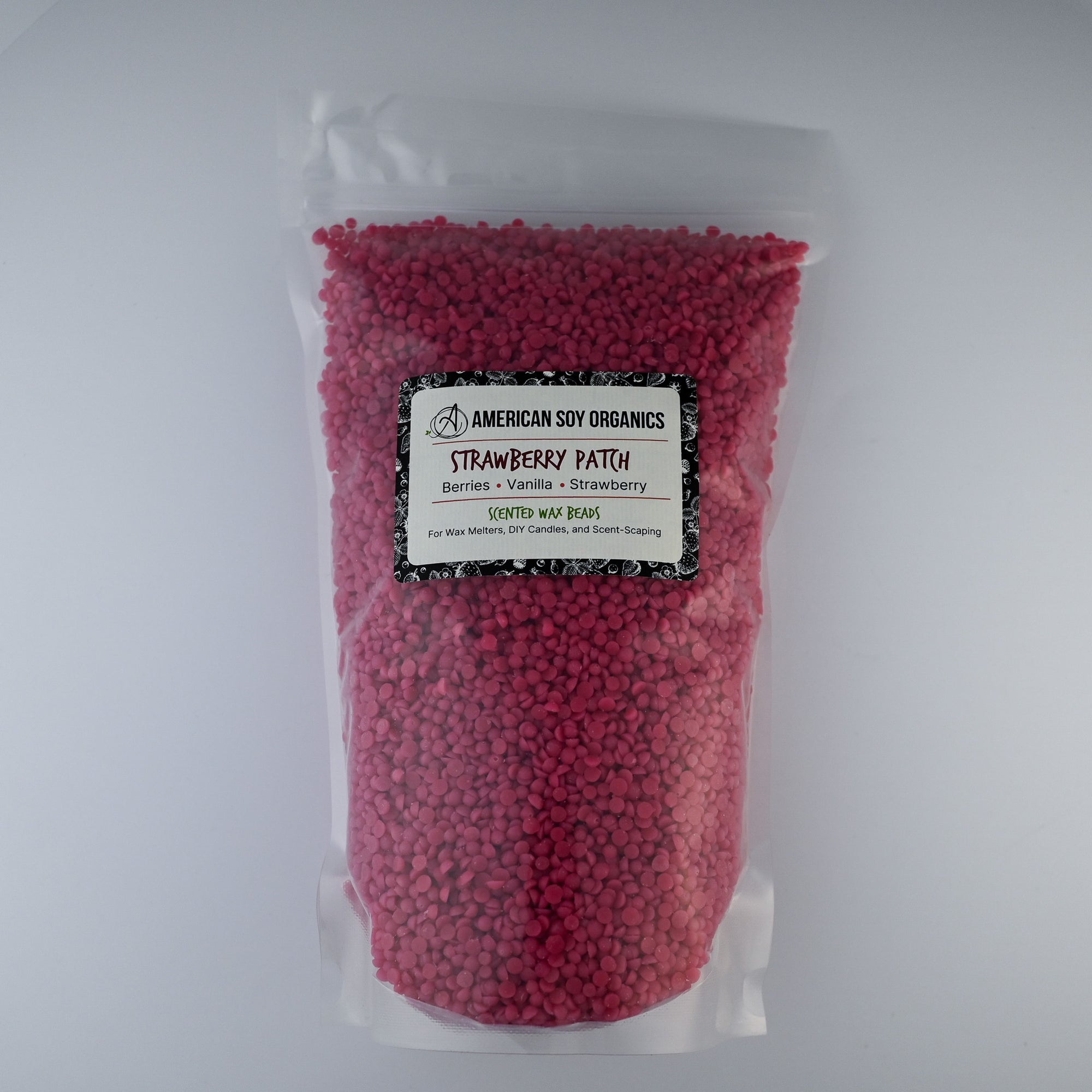 Strawberry Patch Scented Soy Beads