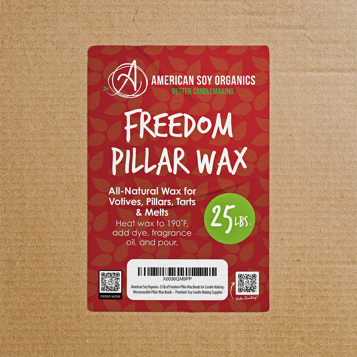 Freedom Pillar Wax