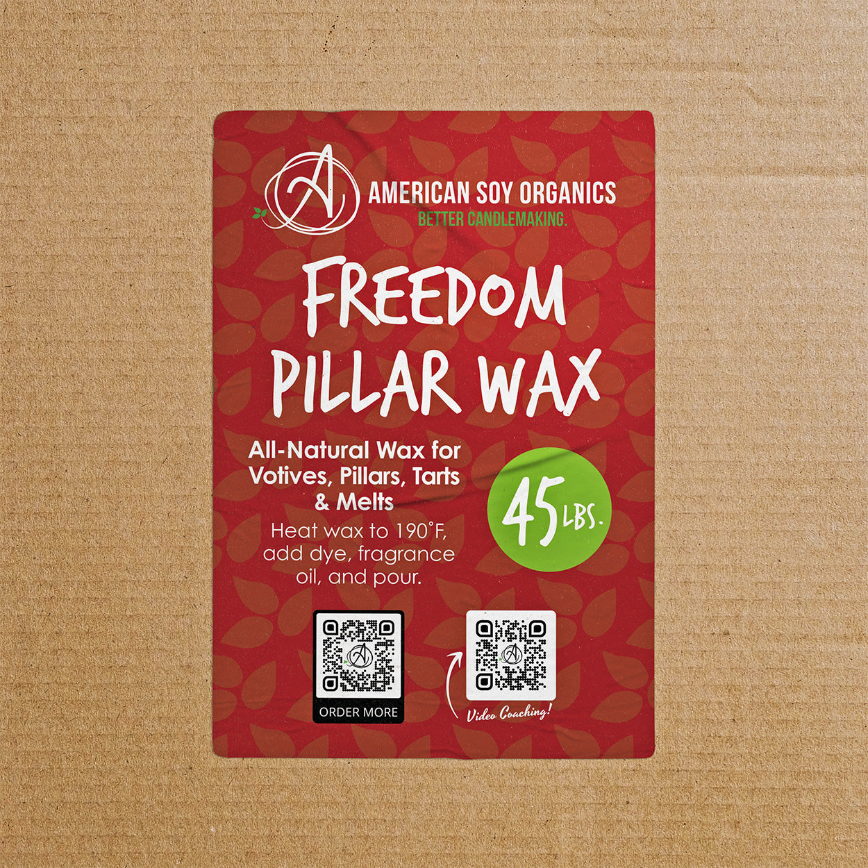 Freedom Pillar Wax