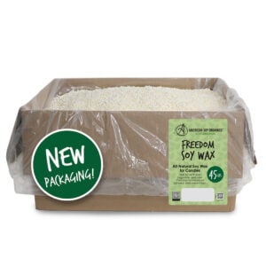 Freedom Soy Wax Beads - 45 lb bag